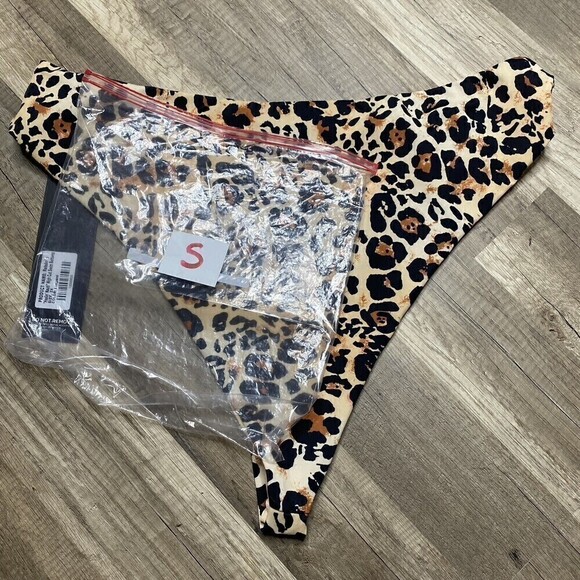 REBDOLLS  Feelin Nauti High Cut Waist Swim Bottom Animal Print Size 2X NWT - Picture 8 of 8